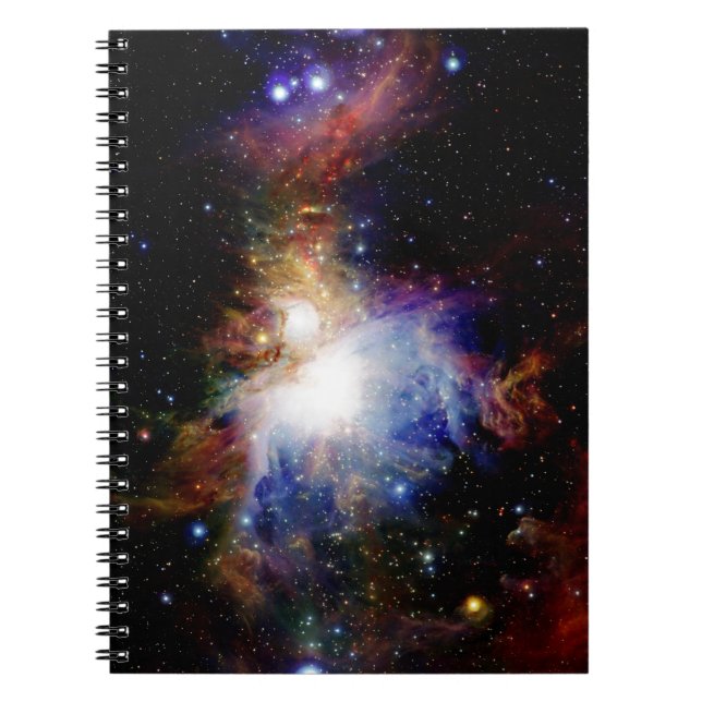 Colourful Nebula Notebook (Front)