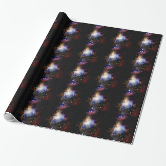Colourful Nebula Wrapping Paper