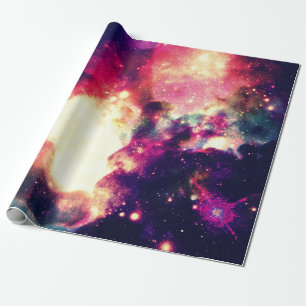 Colourful Nebula Wrapping Paper