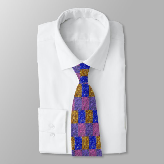 Colourful Neck Tie (Tied)
