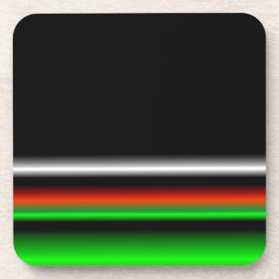 Colourful Neon Background Images Coaster