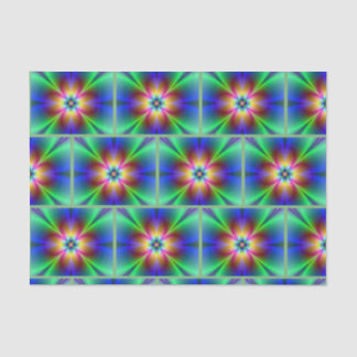 Colourful Neon Daisy Tissue Paper