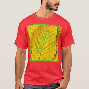 Colourful Neon Foliage Art T-Shirt