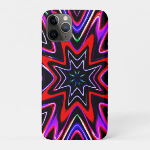 Colourful Neon Vibes Pattern iPhone 11 Pro Case