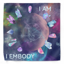 Colourful New Moon Cloth Bandanna