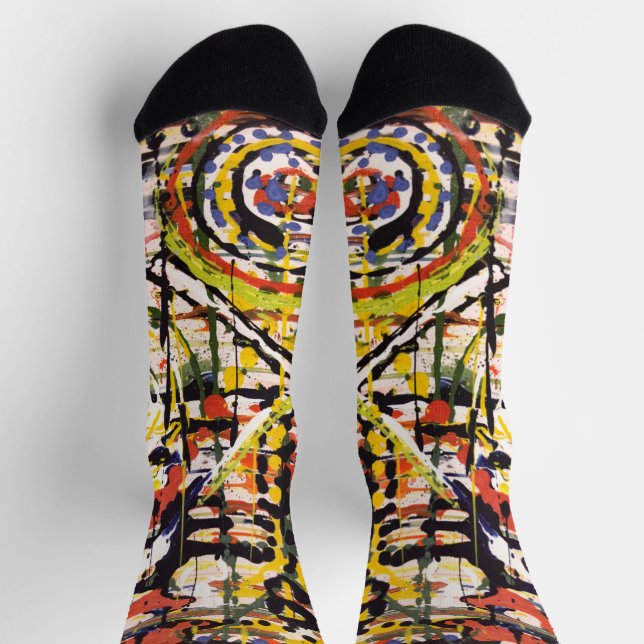Colourful No.1 Socks (Top)