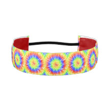 Colourful non slip headband