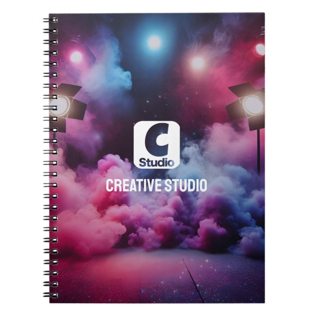 Colourful Notebook Bold Creative Simple Design (Front)