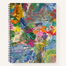 Colourful Notebook Groovy Aesthetic Dream Journal