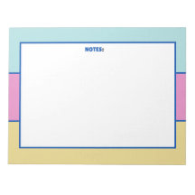 Colourful Notepad