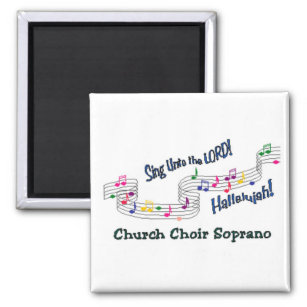 Colourful Notes Choir SATB Magnet