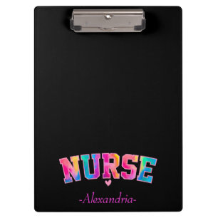 Colourful Nurse Clipboard