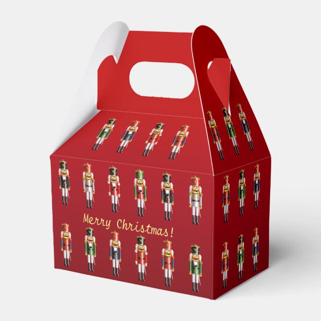 Colourful Nutcrackers' Army Favour Box (Front Side)
