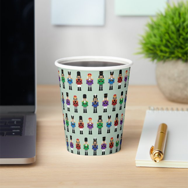 Colourful Nutcrackers - Paper Cup (Insitu)