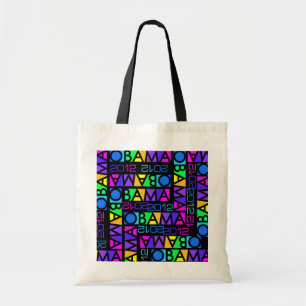 Colourful Obama 2012 bag - choose style, colour