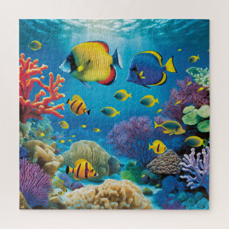 Colourful Ocean Fish Jigsaw Puzzle