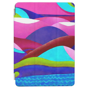 Colourful Ocean Hills iPad Air Cover