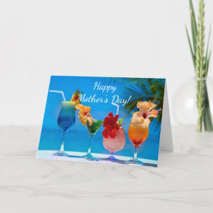colourful ocean mother's day card