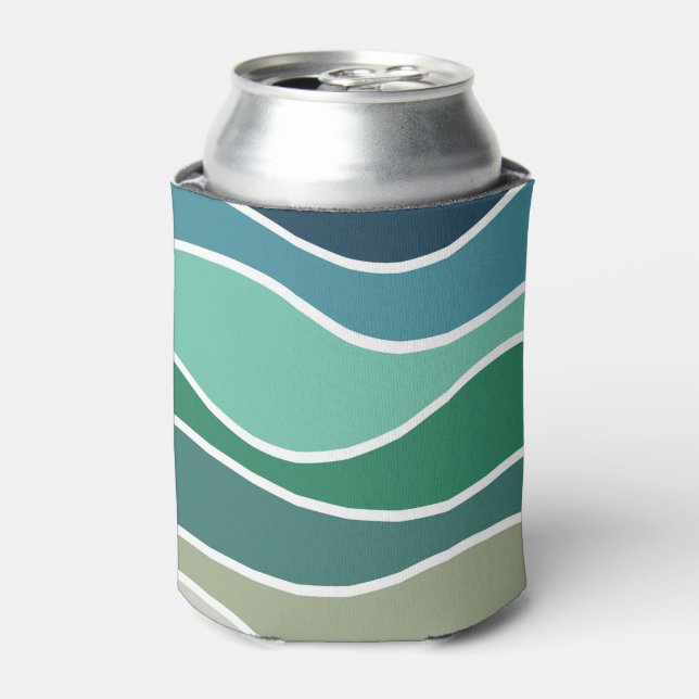 Colourful ocean waves can cooler (Can Front)