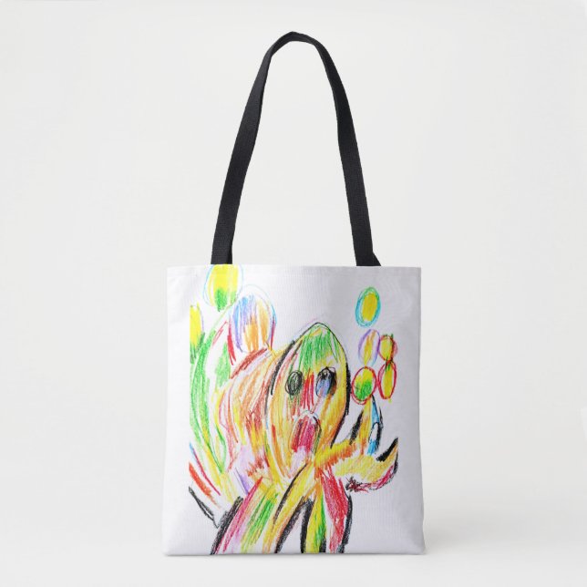 Colourful octopus  tote bag (Front)