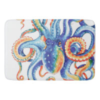 Colourful Octopus Watercolor Art