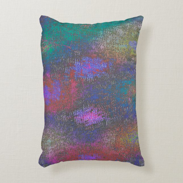 Colourful of smooth skinned shine, aged stain decorative cushion (Front(Vertical))