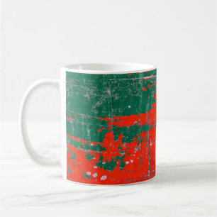 Colourful of steel rusty texture background, Steel Coffee Mug