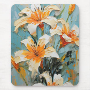 Colourful Oil painting Mouse Pad