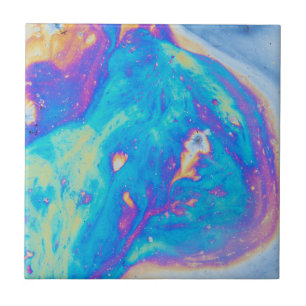 Colourful oil patterns, Canada Ceramic Tile