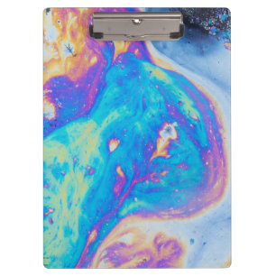 Colourful oil patterns, Canada Clipboard