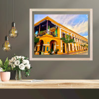 Colourful Old Mansion