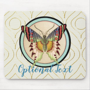 Colourful Old World Butterfly Mouse Pad