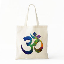 Colourful Om Yoga Symbols