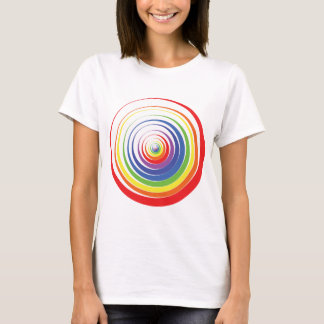 Colourful Optical Circles T-Shirt