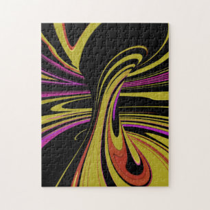 colourful Optical Illusion Jigsaw Puzzle