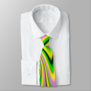 colourful Optical Illusion Tie