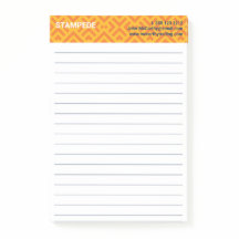 Colourful Orange Yellow Chevron Chequered