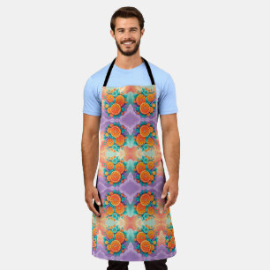 Colourful oranges for Fathers Day Apron