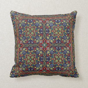 Colourful Oriental Carpet Cushion