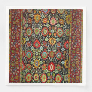 Colourful Oriental Rug design Napkin