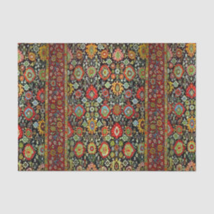 Colourful Oriental Rug design Tissue Paper