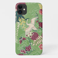 Colourful Oriental silk pattern