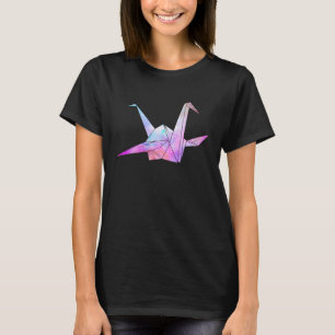 Colourful Origami Japanese Culture Paper Folding T-Shirt