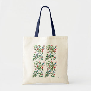 Colourful ornament tote bag