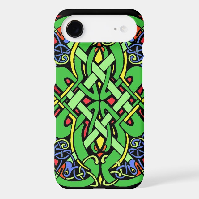 Colourful Ornate Irish Celtic Knot Case-Mate iPhone Case (Back)