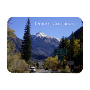 Colourful Ouray, Colorado Magnet