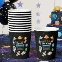 Colourful Out Of This World Space Birthday Party