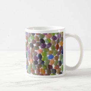 Colourful Oval Stone Beads Coffee Mug