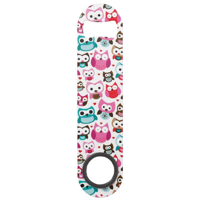 colourful owl pattern (Front)