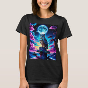 Colourful Owl T-Shirt